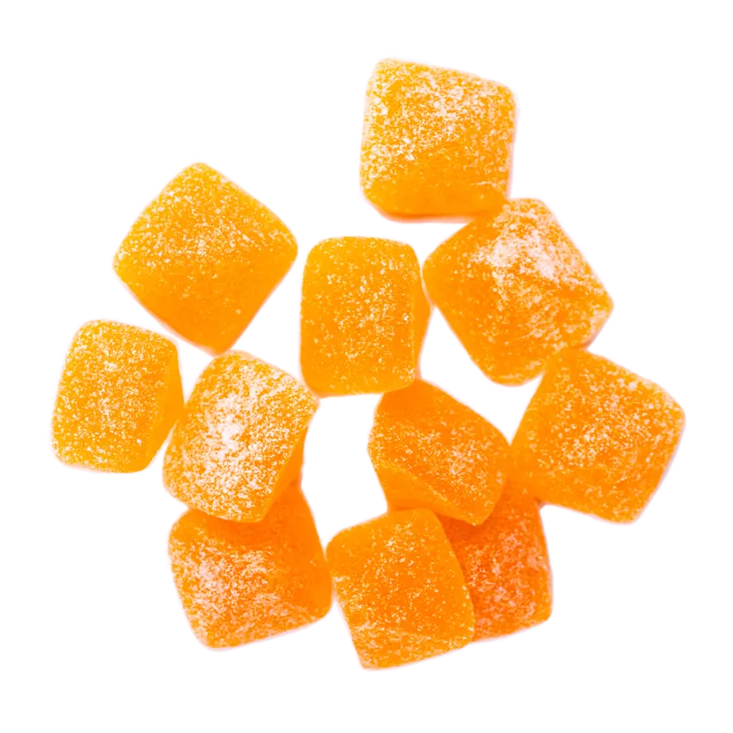 Peach Delta 9 THC Gummies