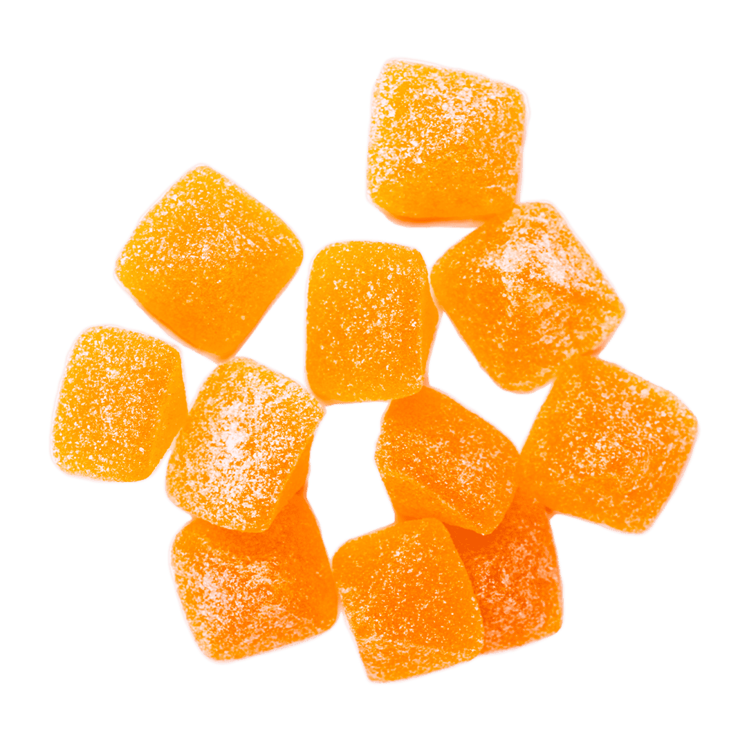 Peach Delta 9 THC Gummies