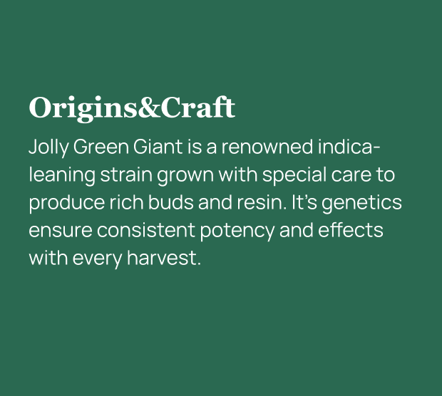 Jolly Green Giant THCa Flower