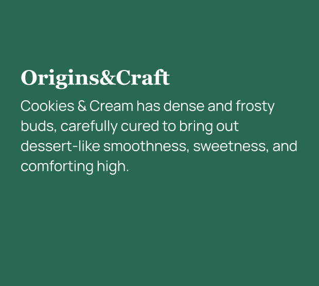 Cookies & Cream Indoor THCa Flower