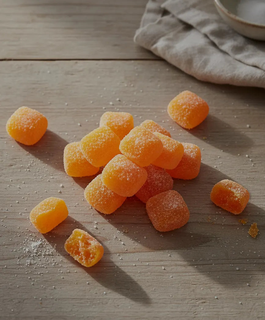 Peach Delta 9 THC Gummies